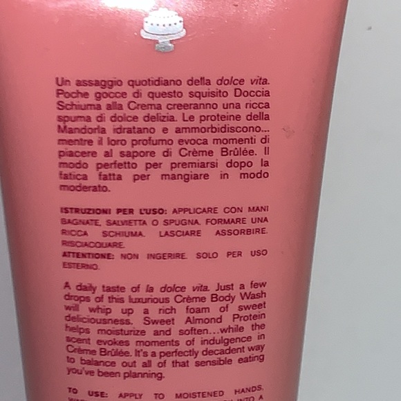 RARE OG TUTTI DOLCI Creme Brûlée 🍮Tutti Dolci Shower Creme - Picture 3 of 8